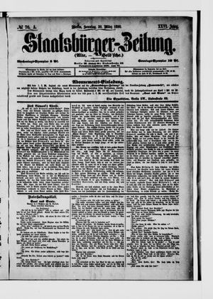 Staatsbürger-Zeitung on Mar 30, 1890