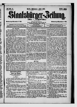 Staatsbürger-Zeitung vom 07.05.1890