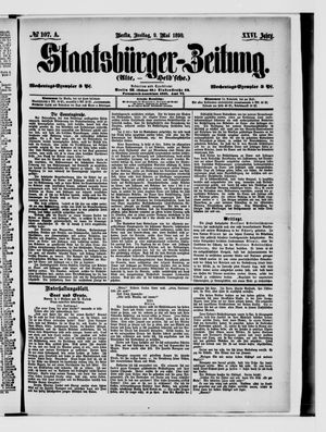 Staatsbürger-Zeitung vom 09.05.1890