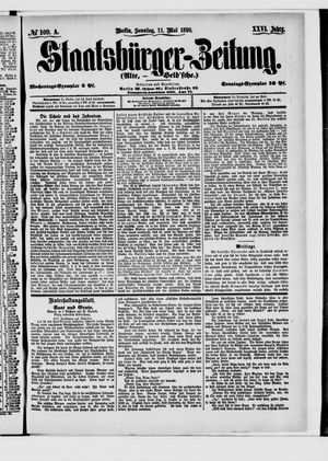 Staatsbürger-Zeitung vom 11.05.1890