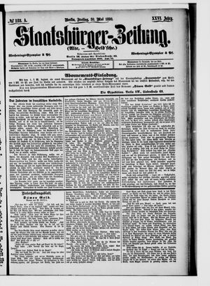Staatsbürger-Zeitung vom 30.05.1890
