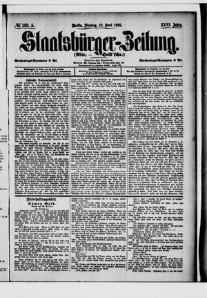 Staatsbürger-Zeitung vom 10.06.1890