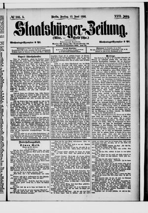 Staatsbürger-Zeitung vom 13.06.1890