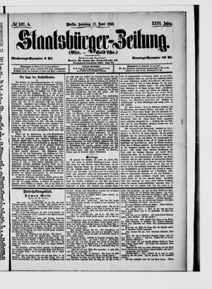 Staatsbürger-Zeitung on Jun 15, 1890
