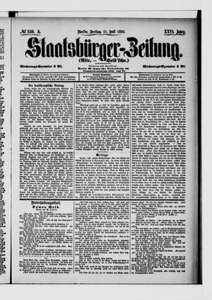 Staatsbürger-Zeitung on Jul 11, 1890
