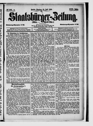 Staatsbürger-Zeitung vom 22.07.1890