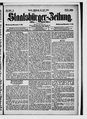 Staatsbürger-Zeitung vom 23.07.1890