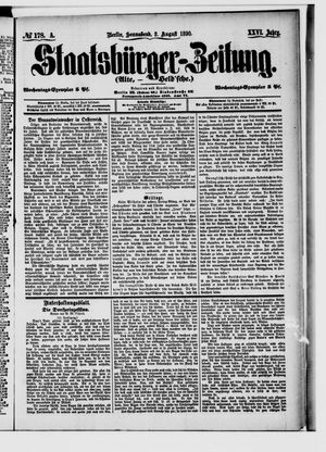 Staatsbürger-Zeitung on Aug 2, 1890