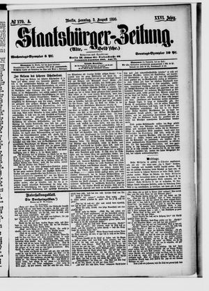 Staatsbürger-Zeitung vom 03.08.1890