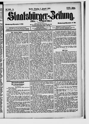 Staatsbürger-Zeitung vom 05.08.1890