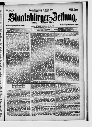 Staatsbürger-Zeitung vom 07.08.1890