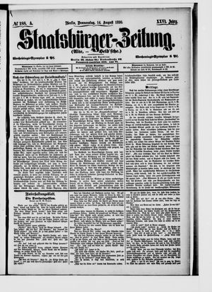 Staatsbürger-Zeitung vom 14.08.1890