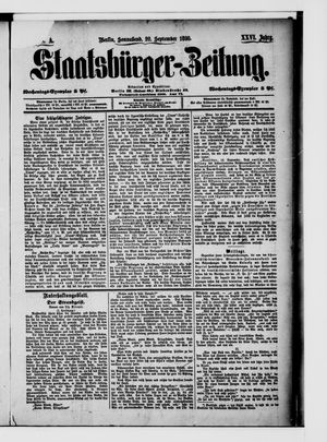 Staatsbürger-Zeitung vom 20.09.1890