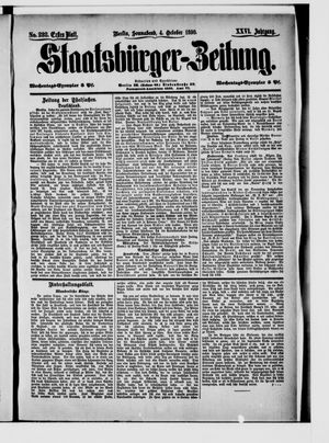 Staatsbürger-Zeitung on Oct 4, 1890
