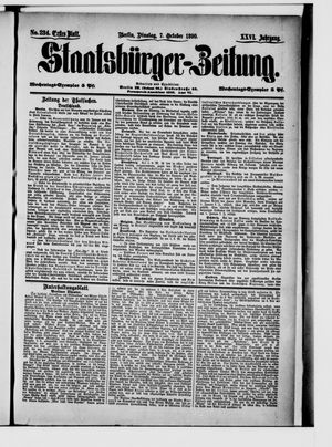 Staatsbürger-Zeitung vom 07.10.1890
