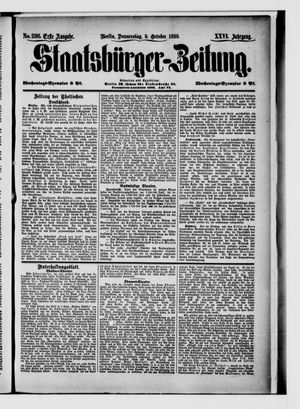 Staatsbürger-Zeitung vom 09.10.1890