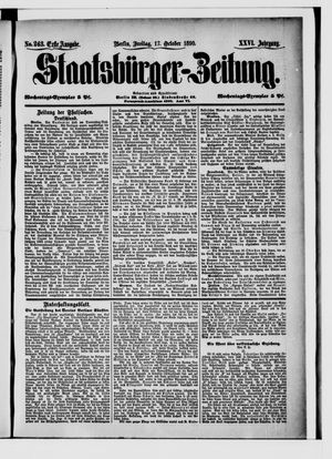 Staatsbürger-Zeitung vom 17.10.1890