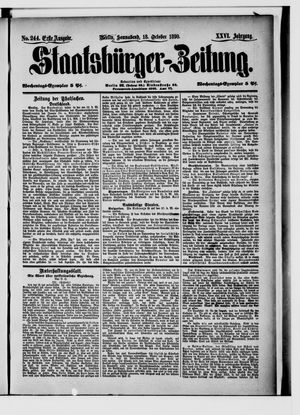 Staatsbürger-Zeitung vom 18.10.1890