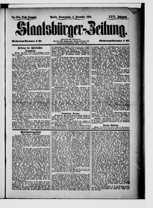 Staatsbürger-Zeitung vom 04.12.1890
