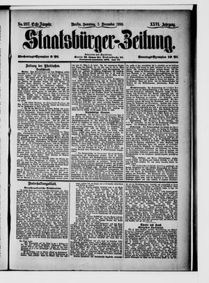 Staatsbürger-Zeitung vom 07.12.1890