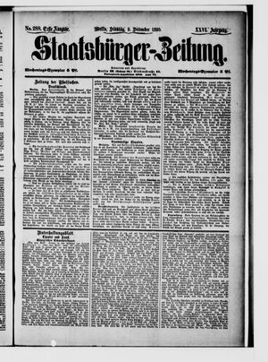 Staatsbürger-Zeitung vom 09.12.1890
