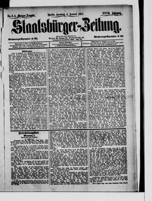 Staatsbürger-Zeitung vom 04.01.1891