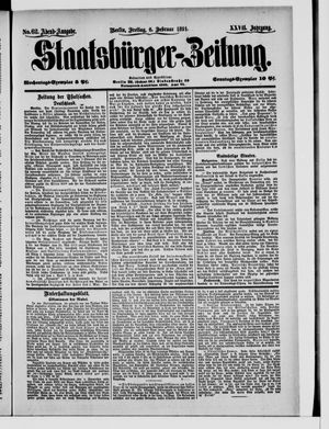 Staatsbürger-Zeitung vom 06.02.1891