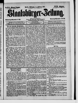 Staatsbürger-Zeitung on Feb 11, 1891