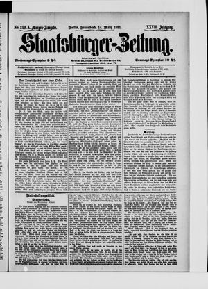 Staatsbürger-Zeitung on Mar 14, 1891