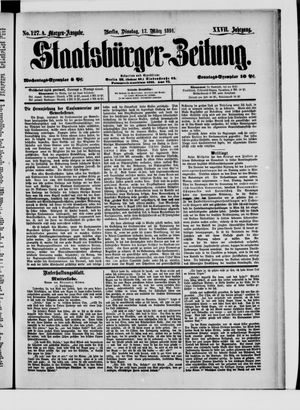Staatsbürger-Zeitung on Mar 17, 1891