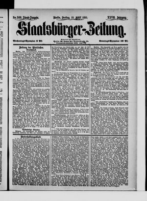 Staatsbürger-Zeitung on Apr 10, 1891