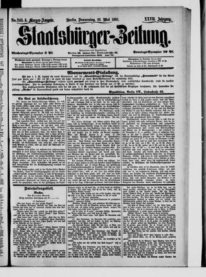 Staatsbürger-Zeitung vom 28.05.1891