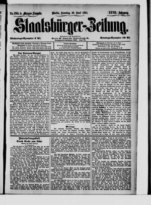 Staatsbürger-Zeitung on Jun 28, 1891