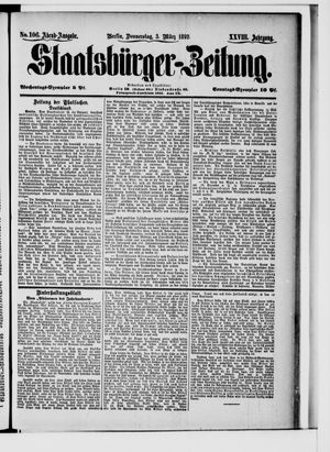 Staatsbürger-Zeitung vom 03.03.1892
