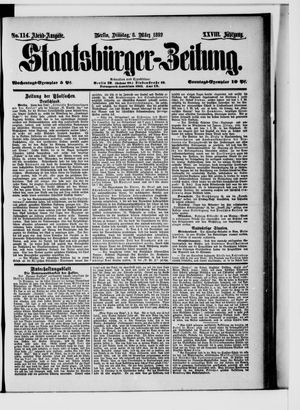 Staatsbürger-Zeitung vom 08.03.1892