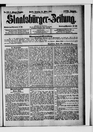 Staatsbürger-Zeitung on Mar 20, 1892