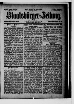 Staatsbürger-Zeitung on Apr 4, 1892