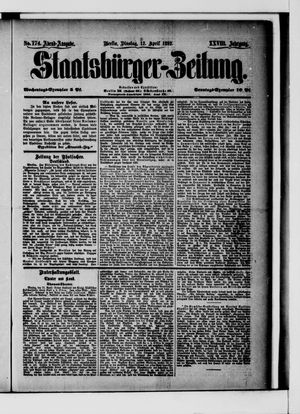 Staatsbürger-Zeitung on Apr 12, 1892