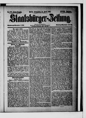 Staatsbürger-Zeitung on Apr 14, 1892