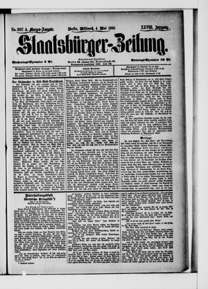 Staatsbürger-Zeitung vom 04.05.1892