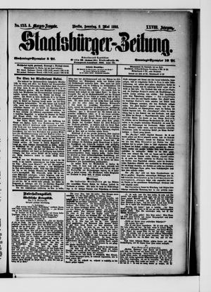 Staatsbürger-Zeitung on May 8, 1892