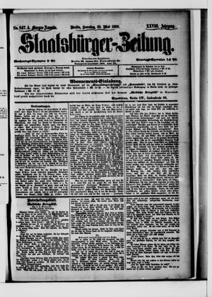Staatsbürger-Zeitung vom 29.05.1892