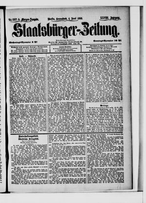 Staatsbürger-Zeitung vom 04.06.1892