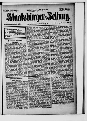 Staatsbürger-Zeitung vom 30.06.1892