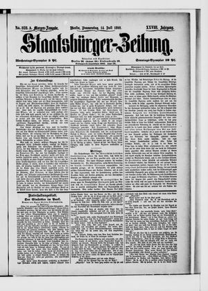 Staatsbürger-Zeitung vom 14.07.1892