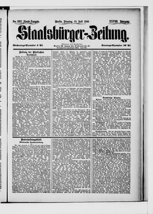 Staatsbürger-Zeitung on Jul 19, 1892