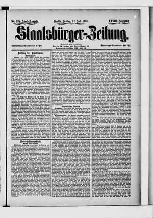 Staatsbürger-Zeitung vom 22.07.1892