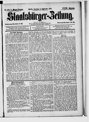 Staatsbürger-Zeitung vom 04.09.1892