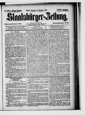 Staatsbürger-Zeitung vom 16.12.1892