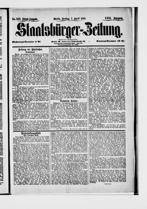 Staatsbürger-Zeitung on Apr 8, 1893